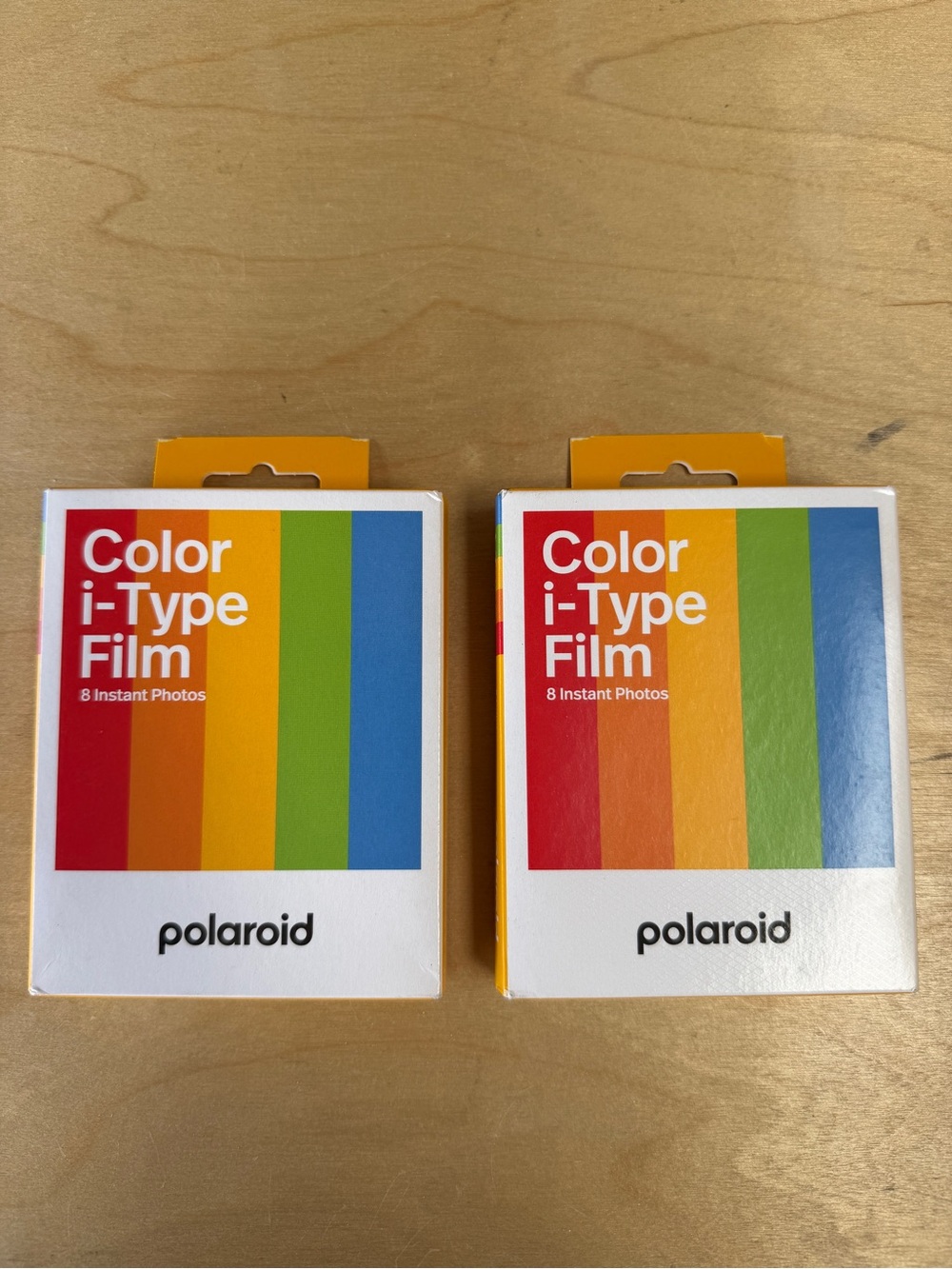 Polaroid Instant Photo Film Pack - Yellow Packaging (2 Packs)